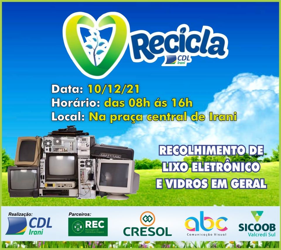 REC - Reciclagem Eletrônica de Chapecó - DIA 10/12/21